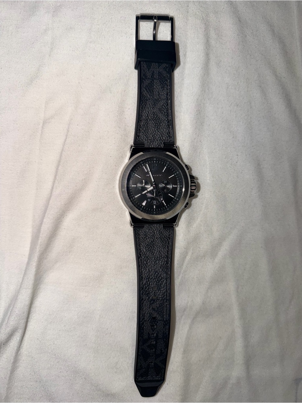 Michael Kors Gunmetal Gray Chronograph Watch - Picture 4 of 6